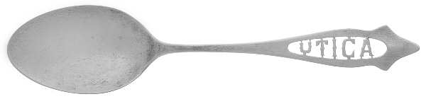 States&Cities Souvenir Spoons(Sterling) New York Five O'Clock Spoon