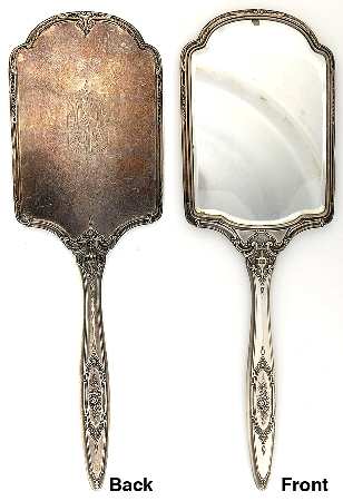 600 (Sterling, Hollowware) Mirror with Handle