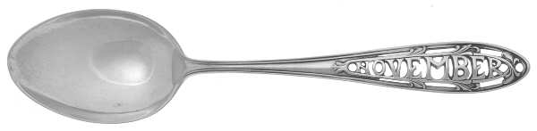 Birthday-Zodiac Spoons (Sterling) by Wallace Silver