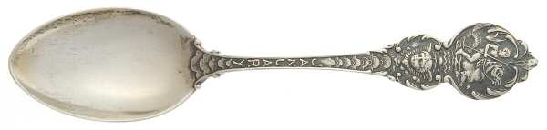 Birthday-Zodiac Spoons (Sterling) Five O'Clock Spoon