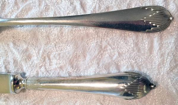 WKL25 (Silverplate) Blunt Hollow Knife