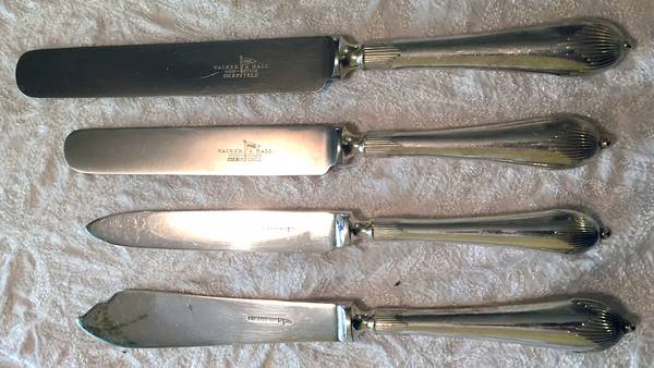 WKL25 (Silverplate) Blunt Hollow Knife