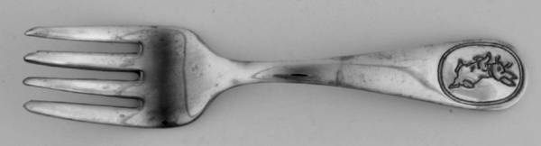 Peter Rabbit (Silverplate) Baby Fork