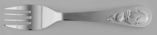 Peter Rabbit (Silverplate) Fork-Baby