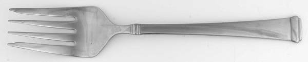 WAS223 (Stainless) Medium Solid Cold Meat Serving Fork