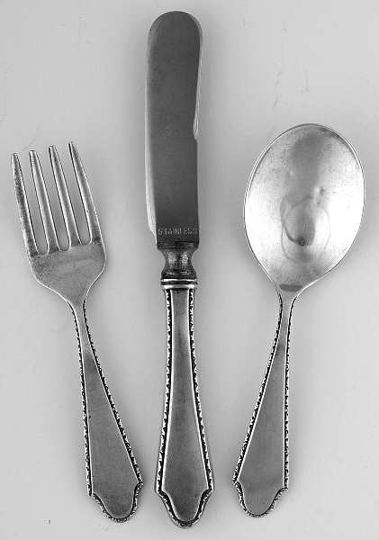 WSC76 (Sterling) BABY SET-3PC (BF,BS & BK)