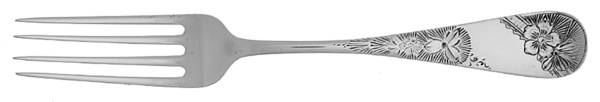 WDS52 (Sterling) Solid Youth Tea Fork