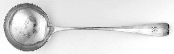 WKL26 (Silverplate) Solid Soup Ladle
