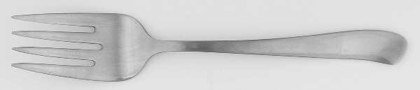 WCO7 (Stainless) Medium Solid Cold Meat Serving Fork