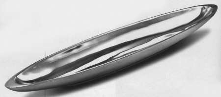 Aura (Armetale, Hollowware) 17" Oval Tray