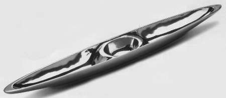 Aura (Armetale, Hollowware) 1 Piece Chip & Dip