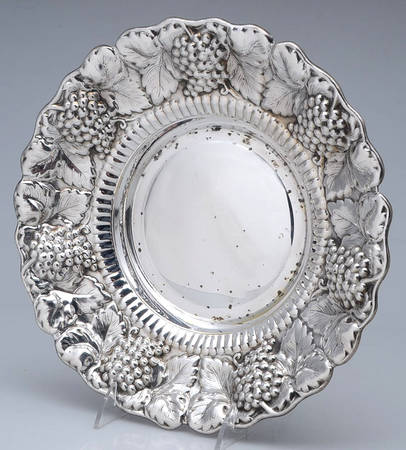 Silverplate Hollowware 11" Round Bowl