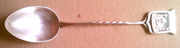 WJO1 (Sterling) Five O'Clock Teaspoon