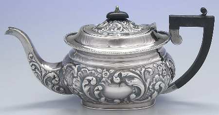E1705 (Silverplate, Hollowware) Teapot