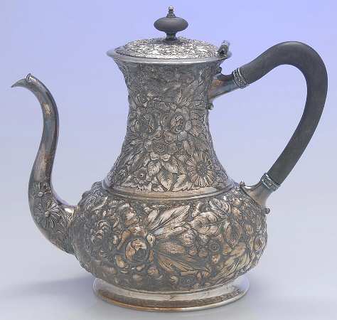 9706 (Silverplate, Hollowware) Silverplate Coffee Pot
