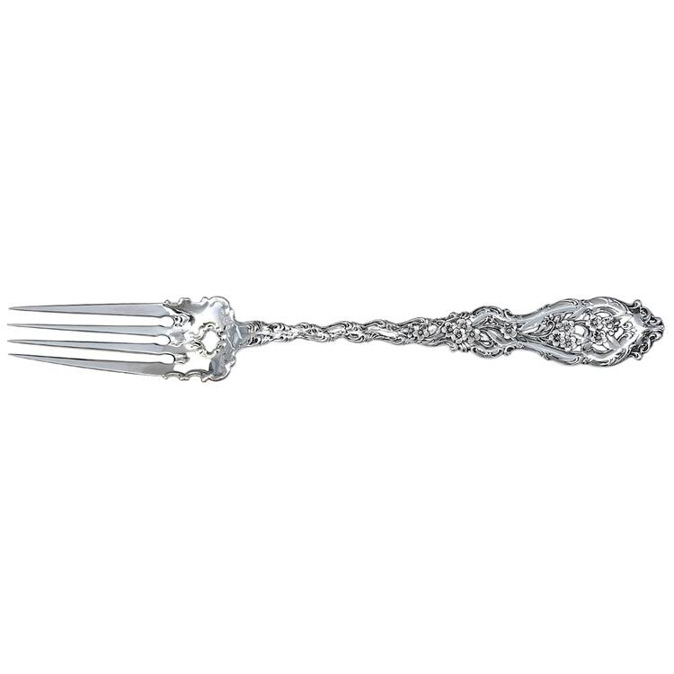 WDS24 (Sterling) Oversize Solid Salad Servng Fork