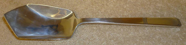 NILE (Silverplate) Solid Serving Spoon