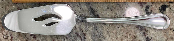 WAS225 (Stainless) Solid Pierced Pie Server