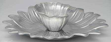 Garden Art (Armetale, Hollowware) 2 Piece Chip & Dip Set