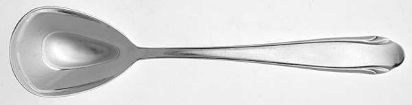 WMF176 (Silverplate) Solid Salad Serving Spoon
