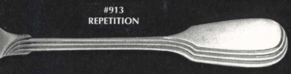 Repetition (Stainless) by Wallace Silver