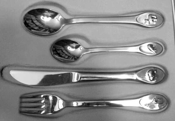 Zoo (Stainless) Youth-Child Set 4 Piece (YF,YK,YS,BS)