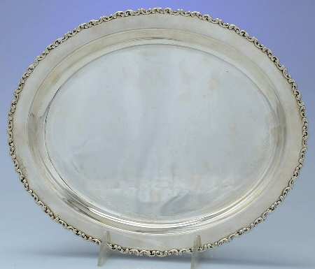 Louis XV (Sterling, 1891, Hollowware) Sterling Demitasse Tray