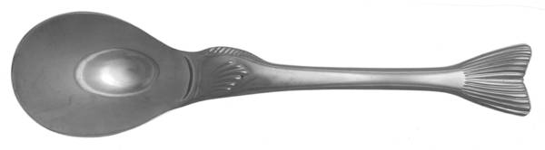 Pesce (Stainless) Round Bowl Soup Spoon (Cream Soup)