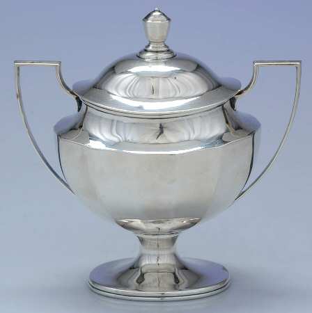 3065 (Sterling, Hollowware) Sugar Bowl & Lid