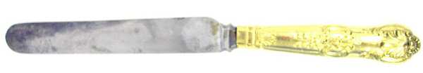 Wiq2 (Silverplate) Old French Hollow Knife