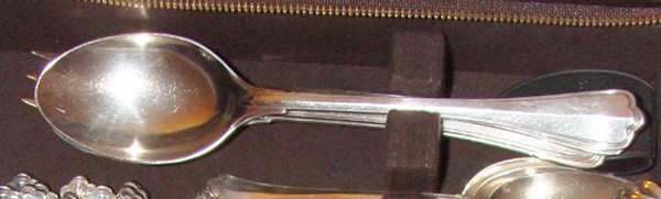 WIS25 (Sterling) Place/Oval Soup Spoon