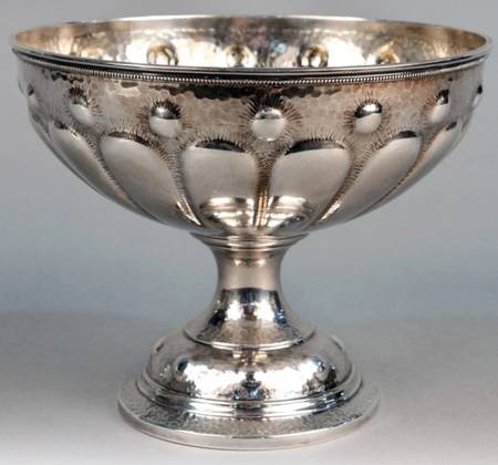 524 (Sterling, Hollowware) 9" Round Footed Centerpiece