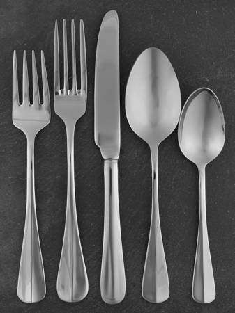 Blaine (Stainless) 5 Piece Place Setting