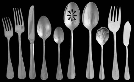 Blaine (Stainless) 45 Piece Set
