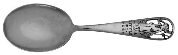 Nursery Rhymes (Sterling) Spoon-Baby/Straight Handle