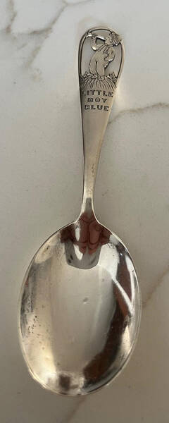 Nursery Rhymes (Sterling) Spoon-Baby/Straight Handle