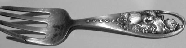 Nursery Rhymes (Sterling) Fork-Baby