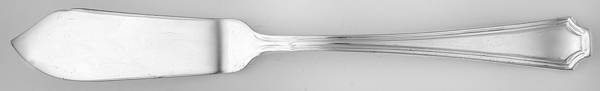 Marcel (Silverplate) Flat Handle Master Butter Knife
