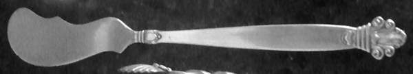 WED35 (Sterling) Flat Handle Master Butter Knife