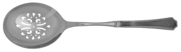 Tatum Frost (Stainless) Casserole Spoon with Pierced Stainless Bowl HC