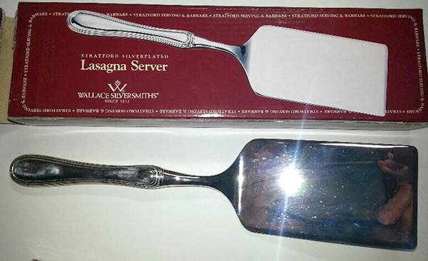 Stratford (Silverplate) Lasagna Server with Stainless Blade