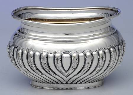 Ornate Georgian (Silverplate, Hollowware) Waste Bowl