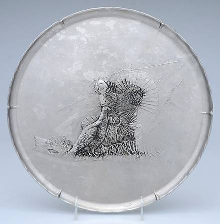 Aluminum Hollowware 11" Round Tray