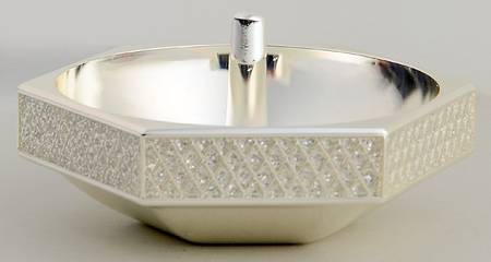 Lismore Diamond (Silverplate, Hollowware) Ring Holder