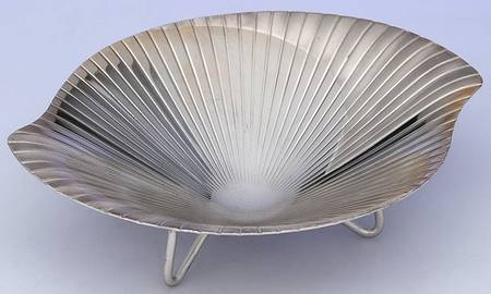 Ikora (Silverplate Hollowware) Plated Footed Bon Bon Bowl