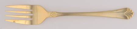 WAS245 (Gold Electroplate) Individual Salad Fork