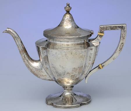 417 (Sterling, Hollowware) Teapot