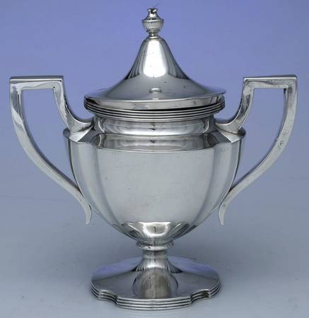 417 (Sterling, Hollowware) Sugar Bowl & Lid