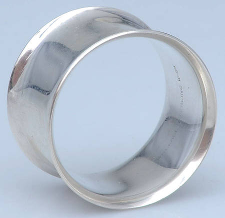 W-401 (Sterling, Hollowware) Napkin Ring