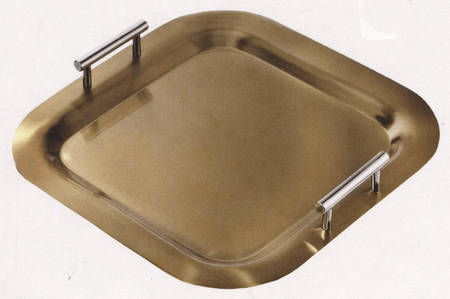Vintage Vim & Vigor Large Square Tray
